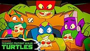 TMNT's Most DELICIOUS Pizza Moments 🍕 | Rise | Teenage Mutant Ninja Turtles