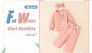 Toddler girl clothes fall winter outfits 12 months - 4T