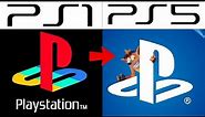All PlayStation Startups PS1, PS2, PSP, PS3, PS Vita, PS4, and PS5 HD