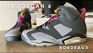 Air Jordan 6 Bordeaux On Feet Review
