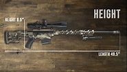 Allen Company Ruger Rifle Case - Tactical Gun Soft Case - Black Firearm Bag - 40 or 42IN Options