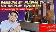 SAMSUNG PLASMA TV NO DISPLAY // HOW TO REPAIR