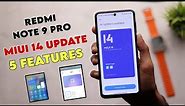 Redmi Note 9 Pro MIUI 14.0.3.0 Update Here Full Changelog | Redmi Note 9 Pro Miui 14