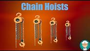 Chain Hoists - How should you use Chain hoists?
