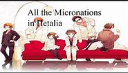 All the Micronations in Hetalia