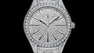 JBW Cristal J6346C | Women's Stainless Steel Swiss Diamond Watch