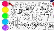 Alphabet Lore (A-Z...) - Coloring Pages Alphabet Lore DRAWING and COLORING Humanized Alphabet Lore