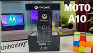 Motorola Moto A10 Unboxing & First look || New features phone Motorola...! @Tech Valid