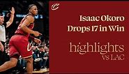 Isaac Okoro Highlights vs Clippers | 1.29.2024