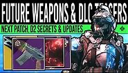Destiny 2: FUTURE WEAPONS & UNFOUND SECRETS! DLC Updates, New Reveals, Engine Puzzle, Teasers & More