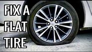 Flat Tire Repair Tutorial 2009 - 2019 Toyota Corolla
