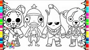 Fortnite New Coloring Pages / Coloring Fortnite Characters / NCS Music
