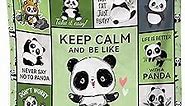 SKT T1 Cartoon Panda Blanket Cute Panda Gifts for Girls Boys Kids, Panda Lovers Christmas Birthday Gifts, Green Panda Decor for Bed Sofa Couch Room, Soft Cozy Fleece Plush Throw Blankets 60"x50"