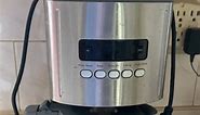 No frill easy programable coffee maker review Kenmore 12 cup