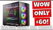Gamemax Infinity ATX Dual Chamber Show Case Unboxing & Overview