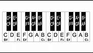How Are Piano Keys Labeled? How To Label The Piano Keyboard