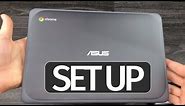 ASUS C202SA 11.6" Rugged Chromebook - Set Up Manual Guide | How to Setup Asus Chromebook