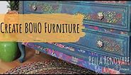 Boho Painted Furniture