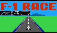 F1 Race (FC · Famicom) video game | Skill Level 1, 2, and 3 session 🎮