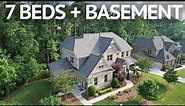 Inside a Beautiful Luxury Basement Home in Charlotte, NC | Perfect for a Large Family