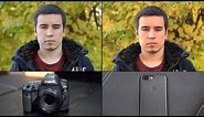 iPhone 7 Plus Portrait Mode vs. DSLR