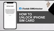 How to Fix "SIM Not Valid" and Unlock iPhone SIM Card? | iToolab SIMUnlocker V1.0.0 Guide (Windows)