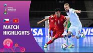 Czech Republic v Vietnam | FIFA Futsal World Cup 2021 | Match Highlights