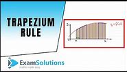 Trapezium Rule : ExamSolutions Maths Revision
