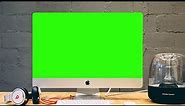 Apple Mac Screen - Green Screen