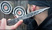 NO SPIN Knife Throwing Tutorial (For Beginners/Advanced) By World Champion Adam Celadin