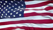 USA Flag Waving