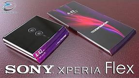 Sony Xperia Flex ,the Foldable Smartphone Concept Introduction #TechConcepts