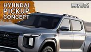 2025 Hyundai Pickup Truck Concept - Rendering | SRK Designs