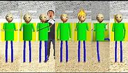 Everyone is Baldi's ANGRY & MAD! - ALL PERFECT!