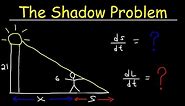 Related Rates - The Shadow Problem