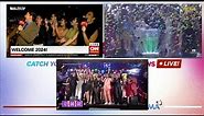 Philippines New Year Countdown 2024 in Digital TV on CNN Philippines, GMA7 and Net 25