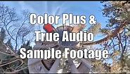 Insta360 One X: COLOR PLUS & TRUE AUDIO Firmware Update (Sample Footage)