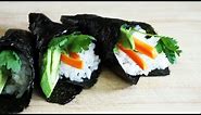 How To Make Vegan Sushi Cones // Temaki Tutorial | Mary's Test Kitchen
