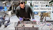 The Power of Electrolysis | How To Transform Rusty Tools!