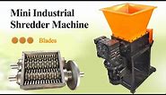 Mini Industrial Shredder Machine (50-100kg/h) | For Small Scrap Recyclers
