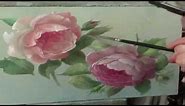 How to paint a rose