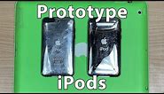 I look at some Prototype iPods.