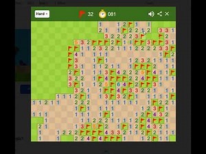 Google Minesweeper #293 HARD *7,6,5,5