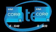 i5-3340 vs i5-4430 3rd gen vs 4th gen Desktop Processor l Intel core Processor Spec Comparison