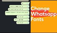 How to write colorful text in whatsapp - Top What­sApp Font Tricks That You Should Know |