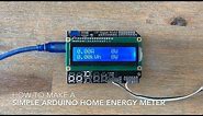 Make A Simple Arduino Energy Meter