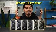 Unboxing iPhone 15 Pro Max Berharga RM70,000 di Malaysia!