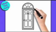 How to Draw a Door: Easy Step by Step #draw #door #htdraw