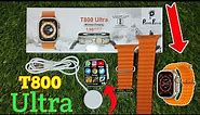 t800 ultra smart watch connect to phone | apple watch ultra copy unboxing | Best smart watch 1500 |