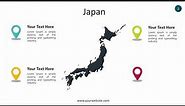 Japan Map Infographics - Animated PowerPoint Template